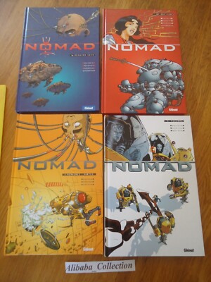 Lot BD Nomad 1 2 3 4 EO Glenat Savoia Morvan Buchet Chagnaud The 4 In EO