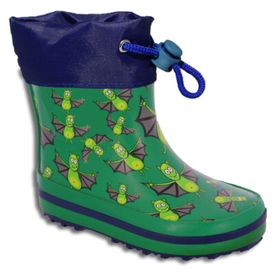 Beck 923 Vampir dünnes Warmfutter Gummistiefel Regenstiefel Gr. 20-35