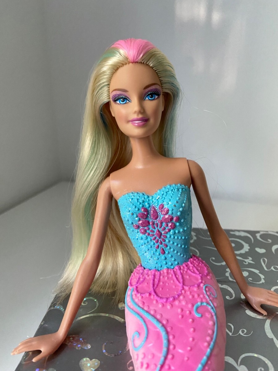 RARE! Mattel Barbie Color Magic Mermaid X9178 2012 Collector Doll