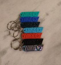 Turbo Keychain Automotive Gift Idea 3D Printed In The USA