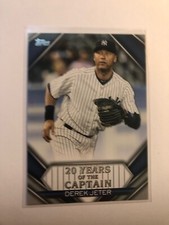 2020 Topps Update 20 Years of the Captain Derek Jeter Yankees YDC12