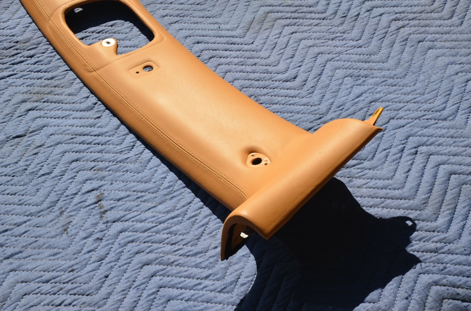 Ferrari 360 Front Interior Roof Windscreen Upper Cover Trim Lining Beige-Tan OEM