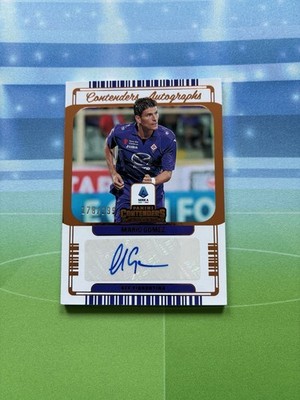 2022-23 Panini Chronicles Auto Serie A Mario Gomez /299 Fiorentina
