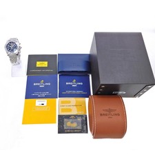 BREITLING Chronomat 44 AB011511 S Steel Auto Men's Watch #W601 2