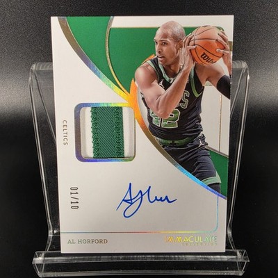 Al Horford 2023-24 Panini Immaculate Game Used Patch Auto Gold 1 