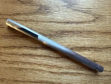 RARE Lamy 50 Fountain Pen W. Germany – 585 Gold  Broad Nib Brushed Steel (CP1)