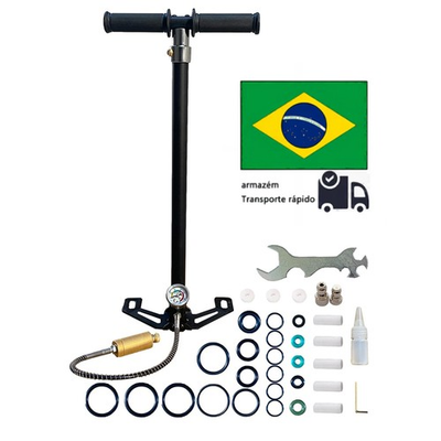 #ad High Pressure Handheld Pump with Gauge — Manual Piston Pump for Tanks and Bikes $577.99