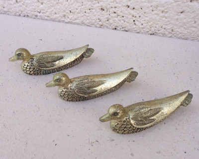6 Porte couteaux vintage canard