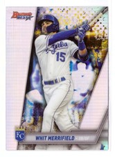 2019 Bowman's Best Refractors - KANSAS CITY ROYALS Whit Merrifield 