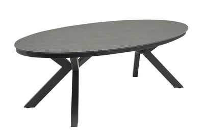 Gartentisch Malte Esstisch Terrassentisch 220x120x69cm Aluminium/sintered stone - Bild 1 von 4