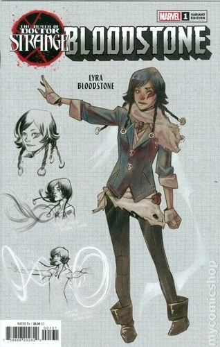 Death of Doctor Strange Bloodstone 1C Leon Design 1:10 VF 8.0 2022 Stock Image