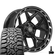 Set5 4play 4p55 22x10 Black Brushed Rims 33x12.50r22 Rt Tires Tpms 5 Lug Set5 4play 4p55 22x10 Black Brushed Rims 33x12.50r22 Rt Tires Tpms 5 Lug