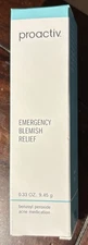 New PROACTIV EMERGENCY BLEMISH RELIEF .33 Oz Bottle 2026 05/26 SEALED Acne Care