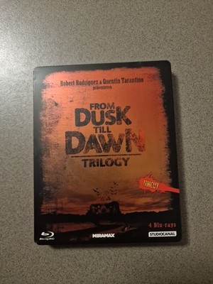 From Dusk Till Dawn - Trilogy Teil 1-3 Steelbook , 4x Bluray ,Robert Rodriguez