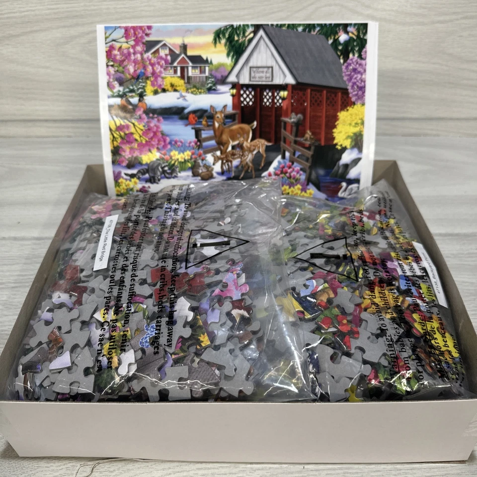 BITS & PIECES 500 PIEZAS (Juego de 4) Puzzles 16x20" Pósters Incluidos *Piezas Verificadas* Foto 3 de 3