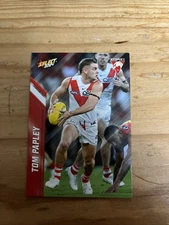 AFL 2024 Select Sydney Swans - Tom Papley Card No.156