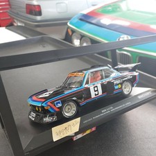 Minichamp 1/18 Alpina Faltz 1000Km Nurburgring 1976 Bmw 3.5Csl Black