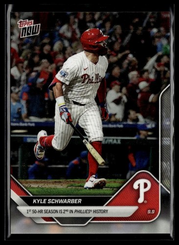 2025 Topps Now 682 Kyle Schwarber