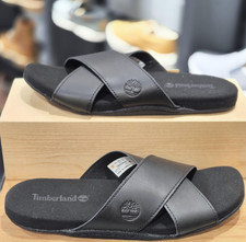 Timberland Cross-Strap Slippers A24Z5015*Brand New