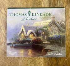 Thomas Kinkade Tischkalender 2022 (unbenutzt) - geeignet für 2028