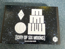 City of Six Moons Board Game Complete Set Cardboard