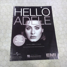 Adele: Hello, piano/vocal/guitar, sheet music NOS