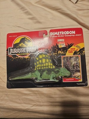 Vtg NIB 1993 JURASSIC PARK Series 1 Dimetrodon W/ Dino-Strike Clamping Jaws