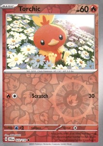 Pokemon Cards Torchic