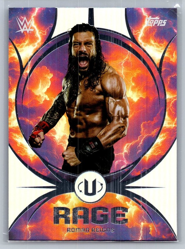 2025 Topps Universe WWE - Rage Roman Reigns #RA-29