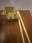 VTG 1972 GI Joe Adventure Team Headquarters command Elevator Chair W/ Poles