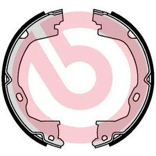 Bremsbackensatz, Feststellbremse S 37 508 BREMBO für JEEP DODGE