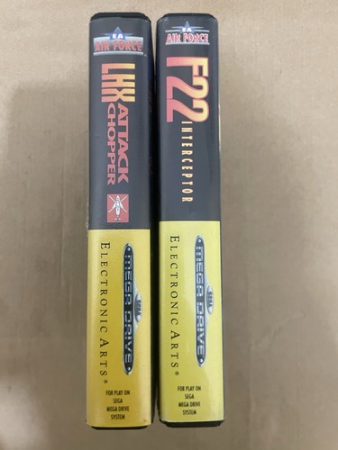Sega Mega Drive F22 Interceptor & LHX Attack Chopper Pal Version Fast Despatch - Picture 4 of 22