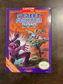 Street Fighter 2010 Nintendo NES Complete CIB - MINTY!