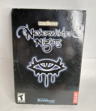 Neverwinter Nights (Big Box) PC CD-Rom 2002 Complete w Cloth Map Very Good
