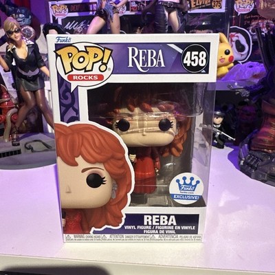 Funko Pop Rocks Reba McEntire Funko Shop Exclusive CMA Awards Red Dress #458