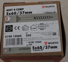 Würth Assy 4 CSMP Teilgewinde 5x60/37 neu in OVP