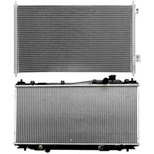 Radiator & AC Condenser Cooling Kit For 2001-2005 Honda Civic Acura EL