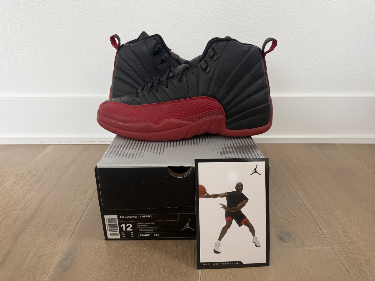 Size 12 - Air Jordan 12 Retro 2003 Flu Game for sale online | eBay