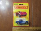 Vintage Matchbox No. 71 Blue 1962 Corvette die cast toy, made in England