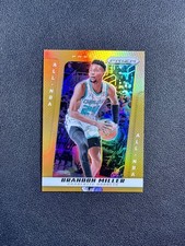 2024-25 Panini Prizm Deca Brandon Miller All-NBA Orange #16/49  No.278