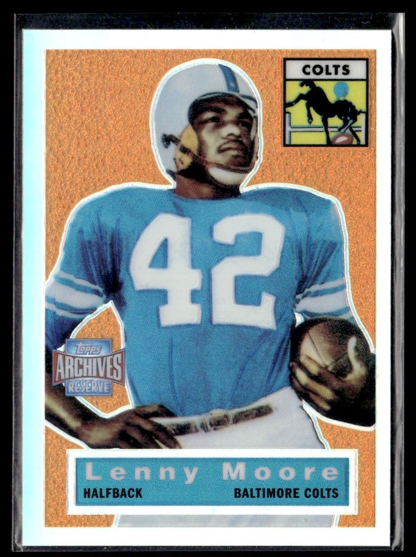 2001 Topps Archives Reserve Lenny Moore Baltimore Colts #53