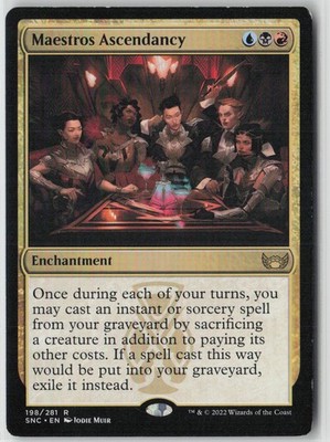 Maestros Ascendancy Foil R Streets Of New Capenna 198 LP
