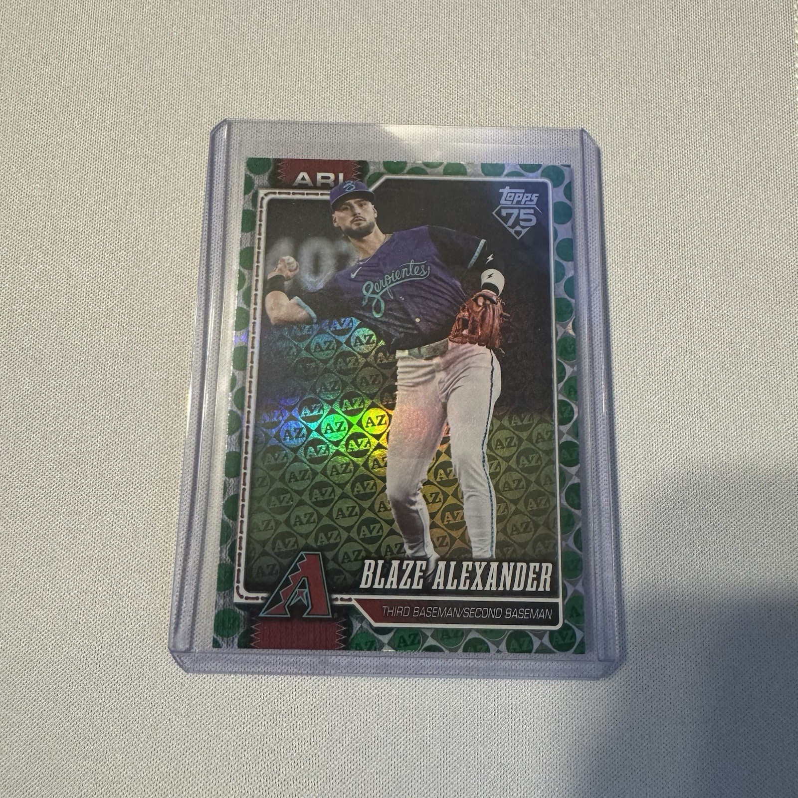 2026 Topps Series 1 - Blaze Alexander #6 Spring Training Green /99