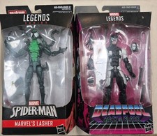 Marvel Legends Lasher & Deadpool Back in Black Hasbro Spiderman BuildAFigure
