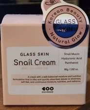 Dearboo Snail Cream, Glass Skin, Korean Beauty Product, New