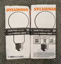 Sylvania 200W Light Bulbs, 2 Pack, Not LED