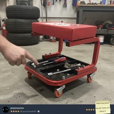 Ultimate Garage Companion Torin Tr6300 Red Rolling Creeper With Tool Tray Ultimate Garage Companion Torin Tr6300 Red Rolling Creeper With Tool Tray