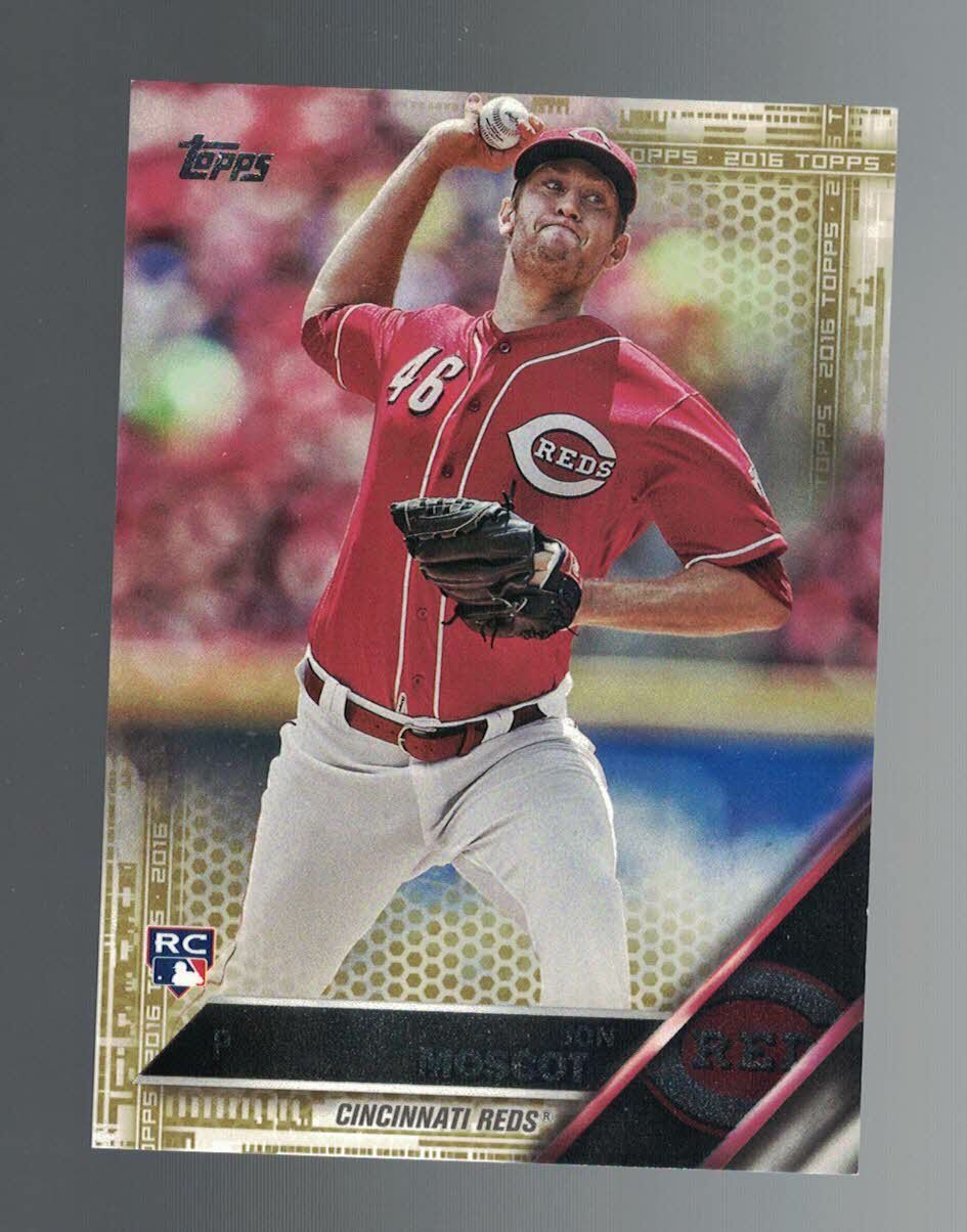 2016 Topps Update #US29 Jon Moscot RC GOLD #/2016