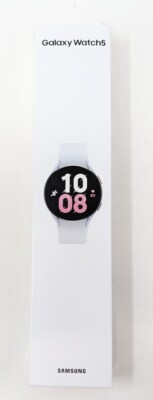 Samsung Galaxy Watch5 SM-R910 44mm Aluminum Case with White Band. New-Sealed 