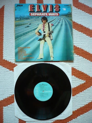 Elvis Presley Separate Ways Vinyl UK 1973 RCA Camden 1st Press IE/IE LP *READ!*